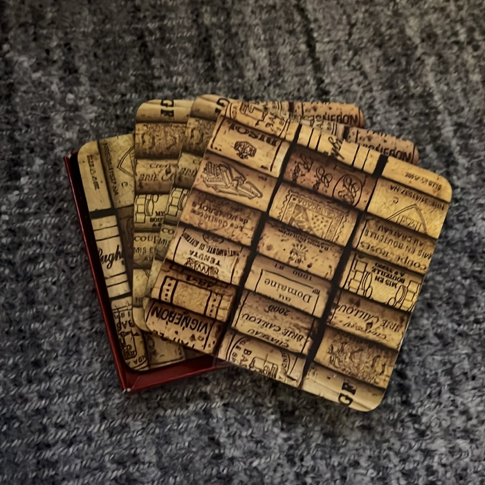 ⭐️🌴PPD Wine coasters